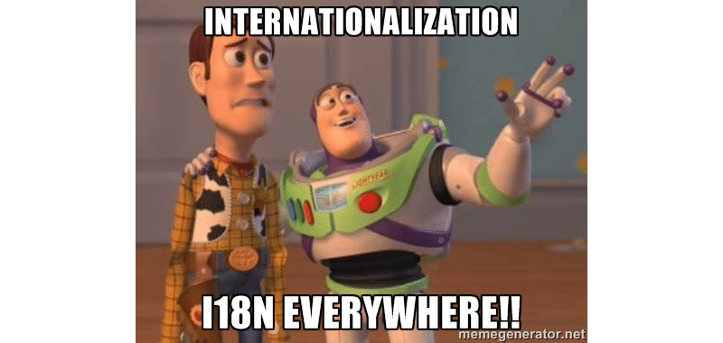 Make everything translatable, I mean everything!!